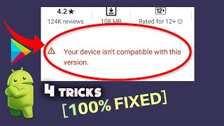 How To Fix Device is Not Compatible With This Version  100 fix Device is not Compatible [upl. by Larine]