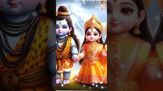 Mahadev ji song lyrics stutas shoort vcutebaby [upl. by Eetnuahs]