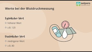 Blutdruck  was bedeuten die Messwerte Experte erklärt [upl. by Nelyag]