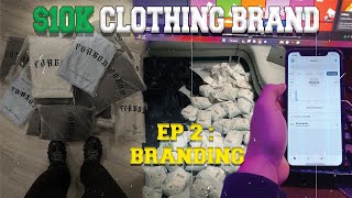 Clothing Brand Mentorship Ep 2 Branding Correctly [upl. by Aynatahs374]