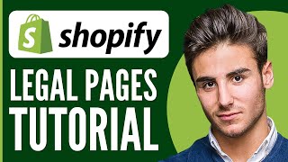 How to Add Policies to Shopify Store  Legal Pages Tutorial 2024 [upl. by Allez]