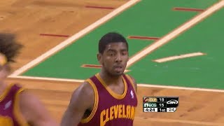 Kyrie Irving in his rookie season 23 Pts and game winner vs celtics 29112 HD [upl. by Nawd]