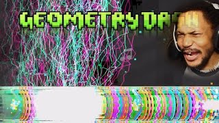 THESE LEVELS ARE OUTRAGEOUS  Geometry Dash 15 [upl. by Eyma]