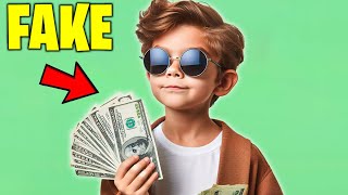 9 Year old thinks hes rich 😂 [upl. by Ramuk838]