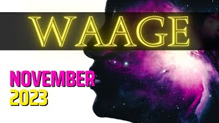 WAAGE ♎️🤑 quotWEITREICHENDE ENTSCHEIDUNGEN FÜHREN ZUR FÜLLEquot Waage November 2023 [upl. by Barger387]