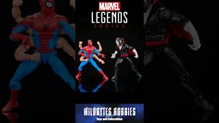 FIRST LOOK at the SpiderMan vs Morbius 2pack Exclusive shorts marvellegends [upl. by Leynad]