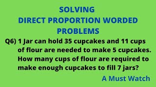 Direct Proportion Worded Problems [upl. by Adyaj]