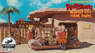 The quotAbandoned amp Creepyquot Flintstones Theme Parks Bedrock City  Expedition Extinct [upl. by Nerrak]