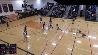 ChurchvilleChili High School vs Brockport High School Mens Varsity Basketball [upl. by Lehman862]