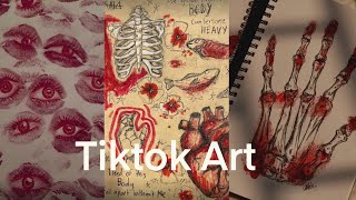 Artsy things I found on TikTok 💄🎈🍄TikTok Art Compilation [upl. by Eelyk]