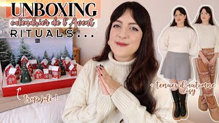 UNBOXING  Calendrier de lAvent Rituals trop mignon🎄 amp FAVORIS cocooning chez LILYSILK 🥰 BON PLAN [upl. by Dadivitan]