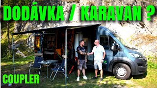 Revolúcia v kempovaní  Coupler  Dodávka aj na prácu aj na kemping vanlife obytnadodavka [upl. by Blinni612]