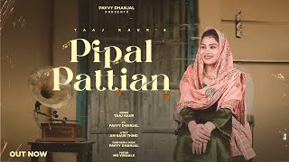 Pipal Pattian  Taaj Kaur  Pavvy Dhanjal  New Punjabi Songs 2024  Latest Punjabi Song 2024 [upl. by Strauss]