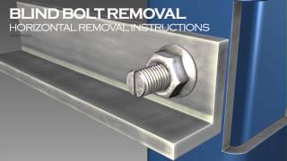 Blind Bolt Horizontal Installation [upl. by Retrak]