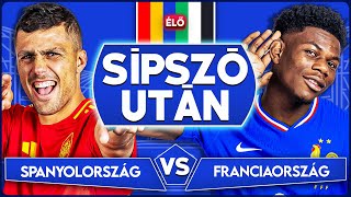 Spanyolország  Franciaország REAKCIÓ  Sípszó után  Unibet [upl. by Gayel416]