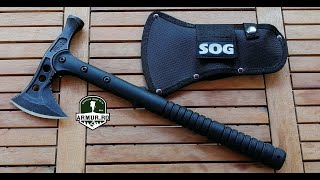 Topor SOG Tactic Tomahawk M48 SOG Tactical Axe Survival [upl. by Idnyl791]