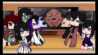 demon slayer Giyu and Shinobi and other react to promised neverland voice over Parody✨ [upl. by Ettezyl]