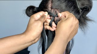 BRAIDS CLASS  Grip roots with me for box braids BEGINNER FRIENDLY [upl. by Yonatan408]