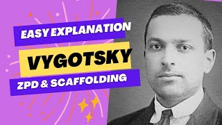 Vygotsky theory of scaffolding and ZPD  sociocultural theory ZONE OF PROXIMAL DEVELOPMENTeasy [upl. by Anattar]