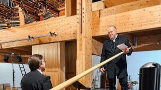 Berthold Schick und Max Pöllner beim Silvesterkonzert in St Josef Memmingen [upl. by Linker]