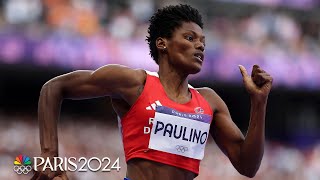 Marileidy Paulino LEADS THE PACK to win 400m in Olympic record  Paris Olympics  NBC Sports [upl. by Creigh]