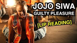 JoJo Siwa  Guilty Pleasure Lip Reading [upl. by Yevi]