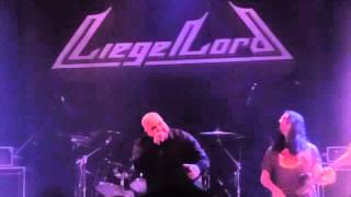 LIEGE LORD Intro Fear Itself 30 1 2016 Würzburg Posthalle Metal Assault Festival [upl. by Haliak868]