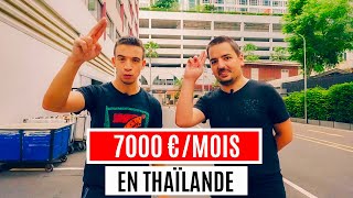 7000 €  mois en Thaïlande  Budget 🇹🇭 [upl. by Asila]