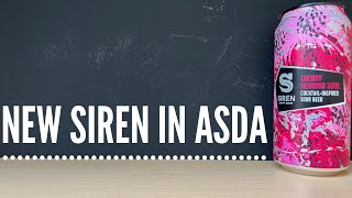 Siren Cherry Negroni Sour Review By Siren Craft Brew  ASDA Craft Beer Review [upl. by Nivre]