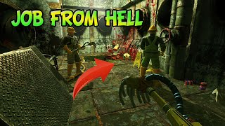 My second job from hell  ASMR with body parts  Viscera Cleanup Detail [upl. by Akemahc362]