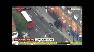 Death Of Mark Duggan 2011 various news clips [upl. by Guillemette466]