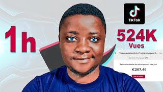 COMMENT FAIRE PLUS DE VUES SUR TIKTOK ET GAGNER DE LARGENT [upl. by Layap815]