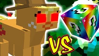 APPLEJACK VS LUCKY BLOCK RAINBOW MINECRAFT LUCKY BLOCK CHALLENGE [upl. by Stoddart]