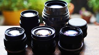 Can A £100 Lens Beat A £700 Lens Six 85mm Vintage Lenses  TESTED [upl. by Oloapnaig652]