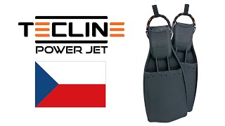 Technicke Ploutve Tecline PowerJet  Tecline Czech Republic [upl. by Aerb]