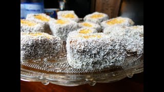 CupavceCupavcaBalkan Desert KokosteilchenWürfelLamington [upl. by Sybil]