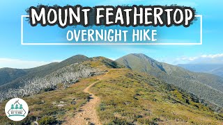 Mount Feathertop Overnight Hike  Alpine National Park Victoria [upl. by Gwennie]