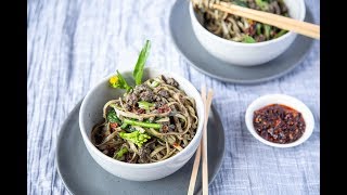 Pork Meatball Sichuan Noodles [upl. by Feeney223]