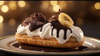 Eclairs A delicious and elegant dessert New ideas It will be delicious and beautiful [upl. by Nosidam]