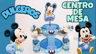 COMO HACER CARAMELERA DE MICKEY BEBE MUY FACIL DULCERO MICKEY BEBE [upl. by Zerk526]