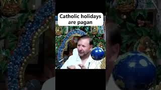 Jesus says that Catholic holidays are all pagan shorts jesus catholic popefrancis vatican [upl. by Hunt]