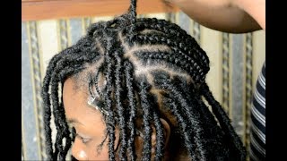 No Cornrows Crochet Locs  TWO DETAILED METHODS SHOWN Nu Locs [upl. by Iveel]