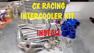 CX Racing 280ZX Turbo Intercooler Kit Install [upl. by Geordie801]