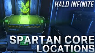 Halo Infinite Spartan Cores Guide  Halo Infinite Collectibles [upl. by Retsevel982]