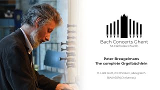 BWV 609  Lobt Gott ihr Christen allzugleich  Peter Breugelmans [upl. by Biddy]