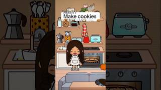 Make cookies🍪 Im try to do it aesthetic🕰🫖 tocaboca asthetic [upl. by Uhsoj82]