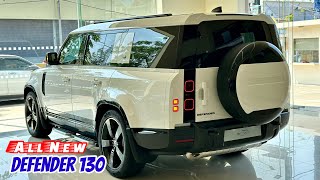 All New Land Rover Defender 130 X Dynamic SE  30L Turbocharged Petrol 400P  Overview [upl. by Sadira]