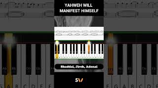 Oasis Ministry  Yahweh Will Manifest Himself  Piano Instrumental Cover with Lyrics  SV [upl. by Jesher]