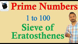 Prime Numbers Between 1 and 100  Sieve Of Eratosthenes  BrushMyQuant primenumbers [upl. by Aluin]