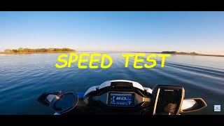 Speed Test Yamaha FX Cruiser HO 2021  Top Speed WaveRunner FXCruiserHOTopSpeed [upl. by Drain]